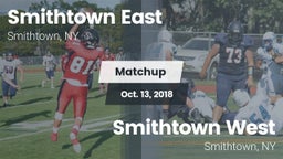 Matchup: Smithtown East vs. Smithtown West  2018