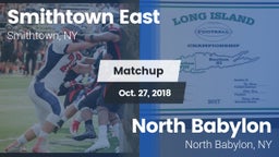 Matchup: Smithtown East vs. North Babylon  2018
