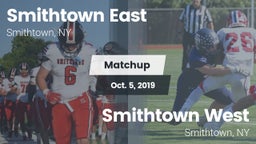 Matchup: Smithtown East vs. Smithtown West  2019