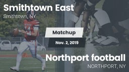 Matchup: Smithtown East vs. Northport football 2019