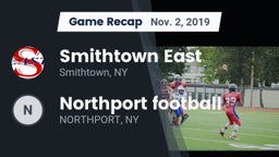 Recap: Smithtown East  vs. Northport football 2019