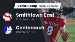 Recap: Smithtown East  vs. Centereach  2022