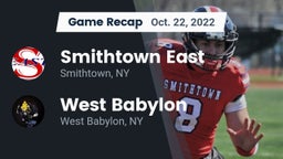 Recap: Smithtown East  vs. West Babylon  2022