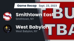 Recap: Smithtown East  vs. West Babylon  2023