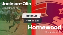 Matchup: Jackson-Olin vs. Homewood  2017