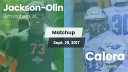 Matchup: Jackson-Olin vs. Calera  2017