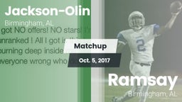 Matchup: Jackson-Olin vs. Ramsay  2017