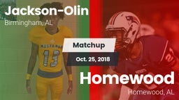 Matchup: Jackson-Olin vs. Homewood  2018