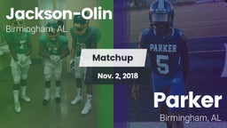 Matchup: Jackson-Olin vs. Parker  2018