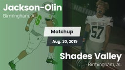 Matchup: Jackson-Olin vs. Shades Valley  2019