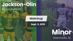 Matchup: Jackson-Olin vs. Minor  2019