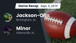 Recap: Jackson-Olin  vs. Minor  2019