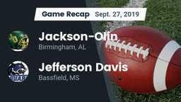 Recap: Jackson-Olin  vs. Jefferson Davis  2019