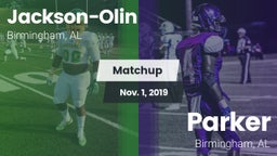 Matchup: Jackson-Olin vs. Parker  2019