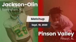 Matchup: Jackson-Olin vs. Pinson Valley  2020