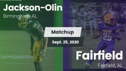 Matchup: Jackson-Olin vs. Fairfield  2020