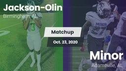 Matchup: Jackson-Olin vs. Minor  2020