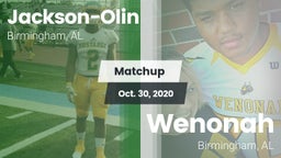 Matchup: Jackson-Olin vs. Wenonah  2020