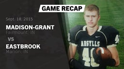 Recap: Madison-Grant  vs. Eastbrook  2015