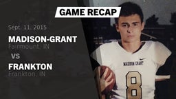 Recap: Madison-Grant  vs. Frankton  2015