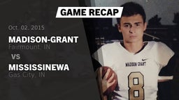 Recap: Madison-Grant  vs. Mississinewa  2015