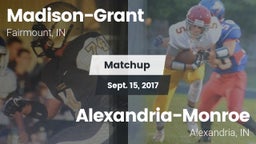 Matchup: Madison-Grant vs. Alexandria-Monroe  2017