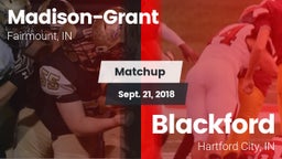 Matchup: Madison-Grant vs. Blackford  2018