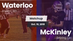 Matchup: Waterloo vs. McKinley  2018