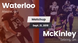 Matchup: Waterloo vs. McKinley  2019