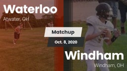 Matchup: Waterloo vs. Windham  2020