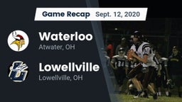 Recap: Waterloo  vs. Lowellville  2020