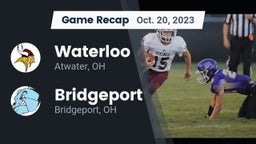 Recap: Waterloo  vs. Bridgeport  2023