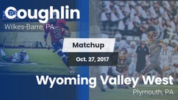 Matchup: Coughlin vs. Wyoming Valley West  2017