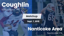 Matchup: Coughlin vs. Nanticoke Area  2018