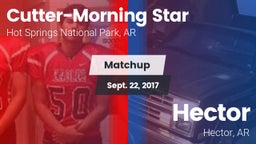Matchup: Cutter-Morning Star vs. Hector  2017