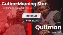 Matchup: Cutter-Morning Star vs. Quitman  2017