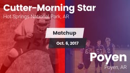 Matchup: Cutter-Morning Star vs. Poyen  2017