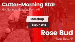 Matchup: Cutter-Morning Star vs. Rose Bud  2018