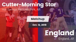 Matchup: Cutter-Morning Star vs. England  2018