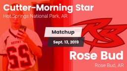 Matchup: Cutter-Morning Star vs. Rose Bud  2019