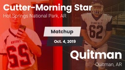 Matchup: Cutter-Morning Star vs. Quitman  2019