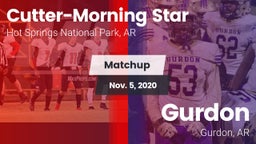 Matchup: Cutter-Morning Star vs. Gurdon  2020