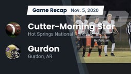 Recap: Cutter-Morning Star  vs. Gurdon  2020