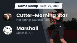 Recap: Cutter-Morning Star  vs. Marshall  2023