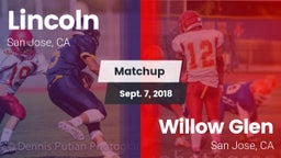 Matchup: Lincoln vs. Willow Glen  2018