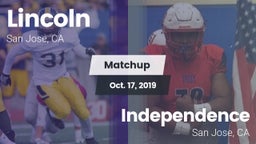 Matchup: Lincoln vs. Independence  2019