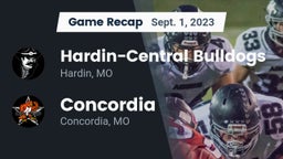 Recap: Hardin-Central Bulldogs vs. Concordia  2023