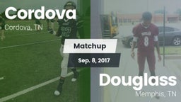 Matchup: Cordova vs. Douglass  2017
