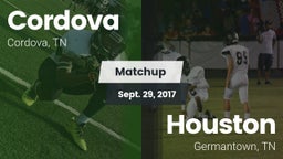 Matchup: Cordova vs. Houston  2017