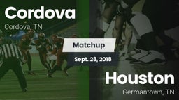 Matchup: Cordova vs. Houston  2018